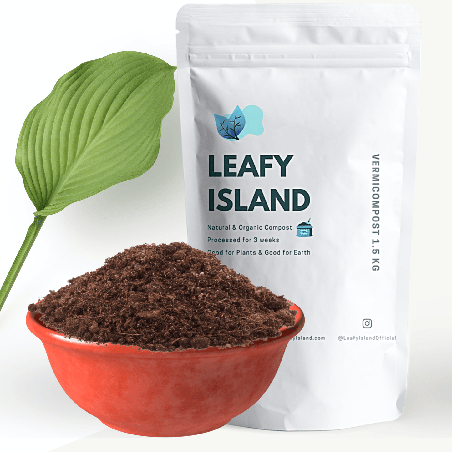 Vermicompost 1.5 Kg/5 Kg/10 Kg - Organic Fertilizer & Manure