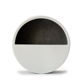 Semi-Ring Wall-Mount FRP Planter | Available Color White, Black, Green & Grey |