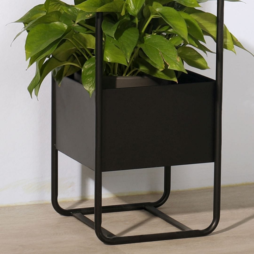 Suave 2-Tier Metal Planter Stand