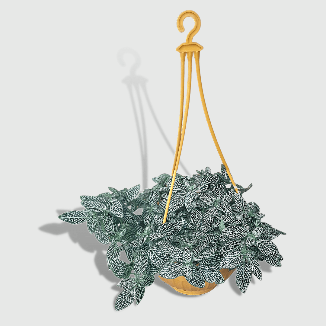 9-Inch Yellow Color Hanging Pots- Set of 5/10