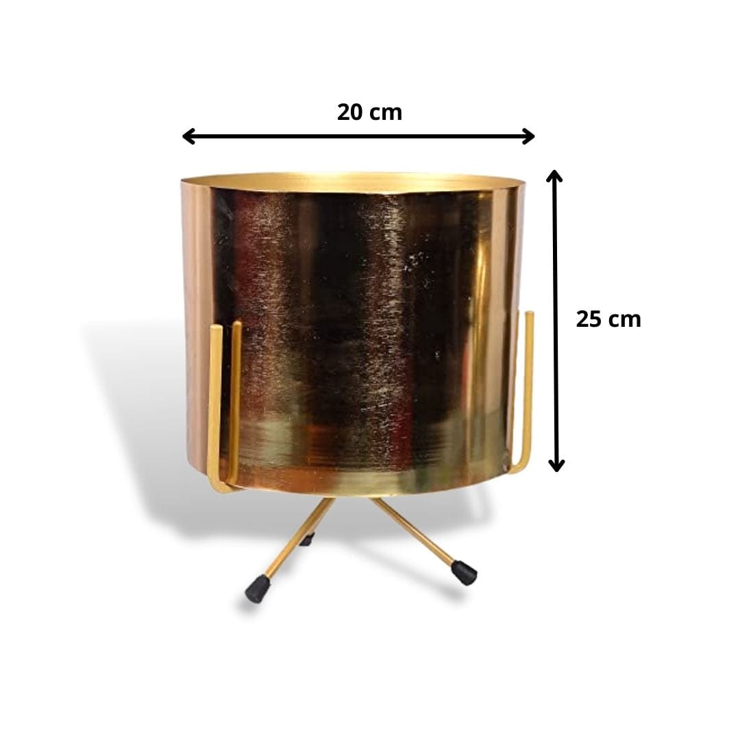 Stella Matte Gold Planter