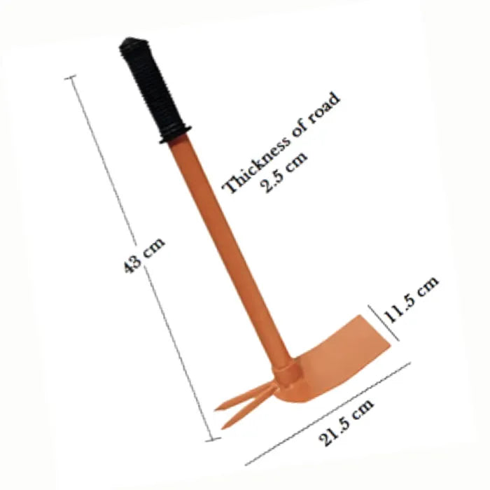 Garden Hoe consisting 2 Prongs | Shovel consisting 2 Weeder | Garden Kassi   - Gardening Tools