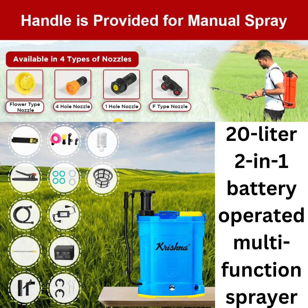 20 L Sprayer Battery operated ( 2 in 1 mode)
