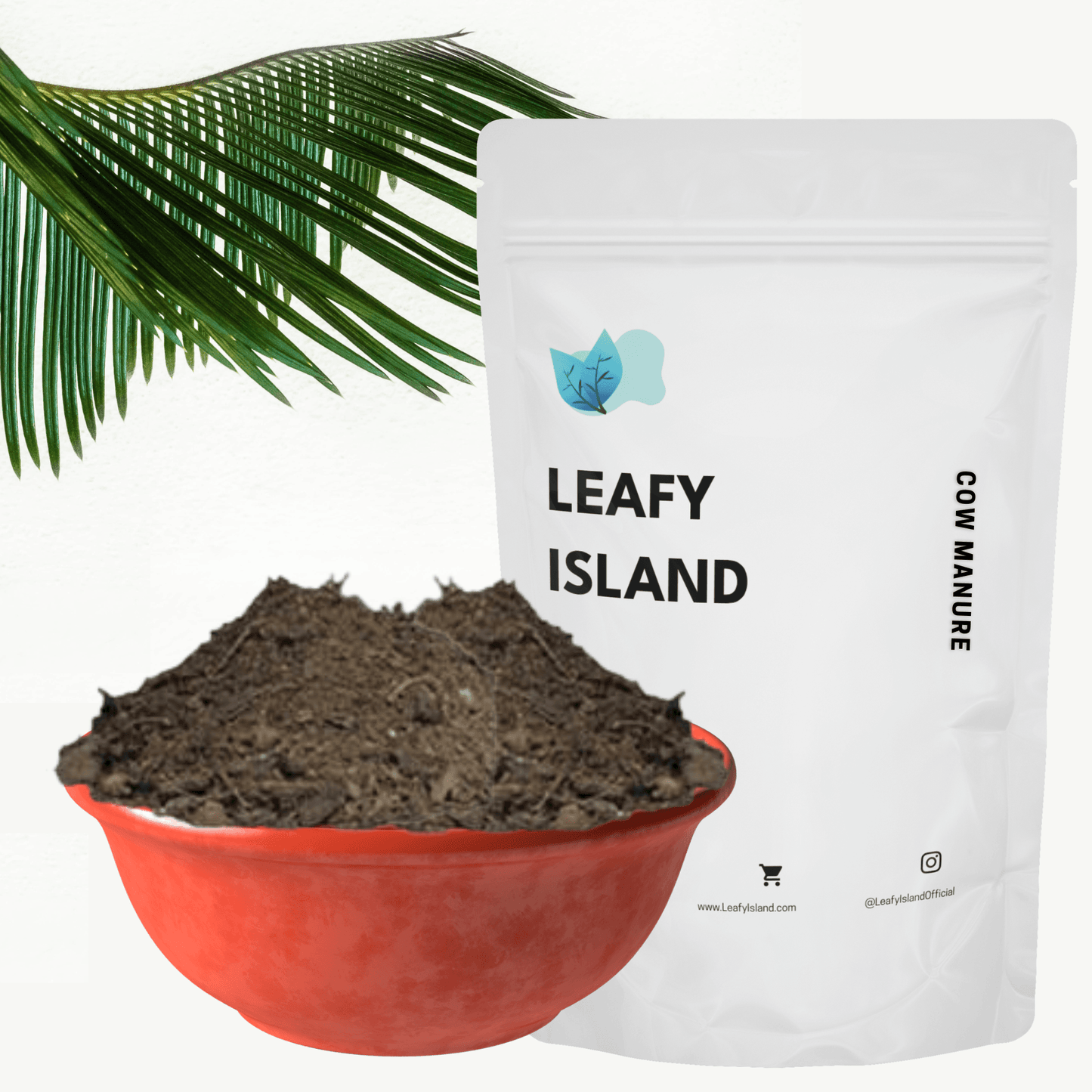 Cow Manure 1.5 Kg/5 Kg/10 Kg | Cow Dung Compost | Flower Booster Organic Fertilizer Mix