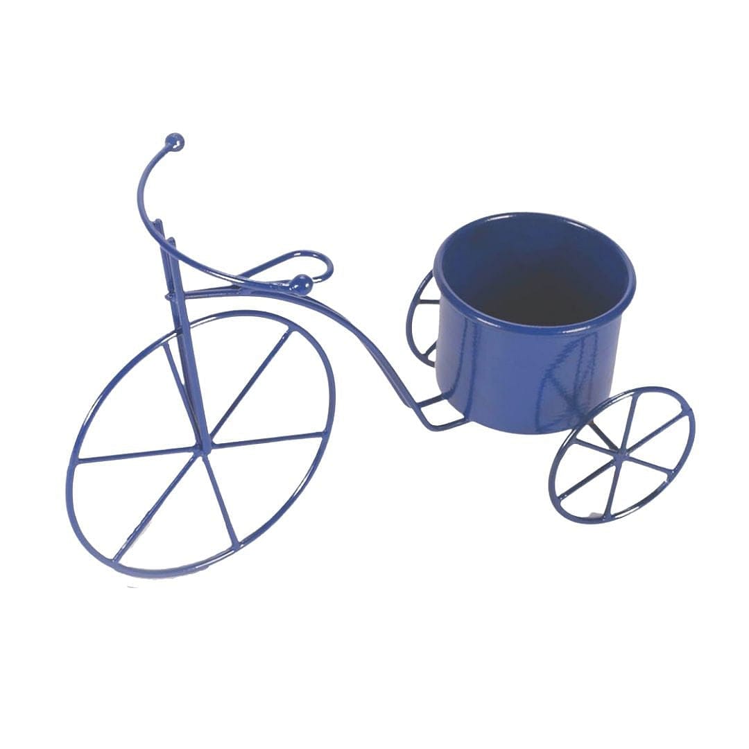 Blue Tricycle Planter (Small)