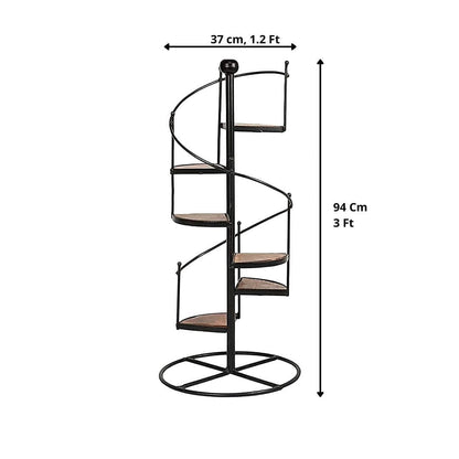 plant traps for indoor stairs Chicago Spiral Staircase Metal Stand – Leafy Island