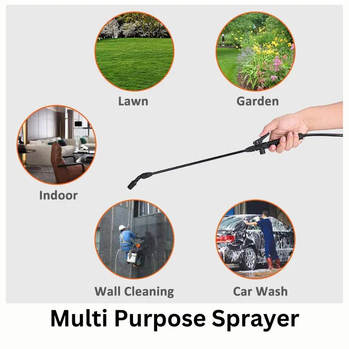 Multi Purpose Spray Bottle|  for Gardening, Herbicides, Pesticides, Liquid Fertilizers-  5 Litre Capacity