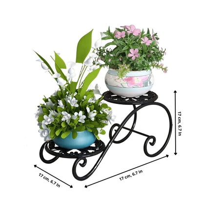 2-Tier Planter Stand (11 Inch Height)