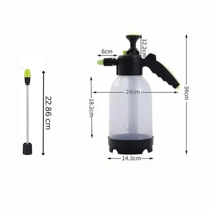 Boston 2L Pressure Sprayer Bottle for Garden, Pesticide, Liquid Fertilizer- Heavy Duty