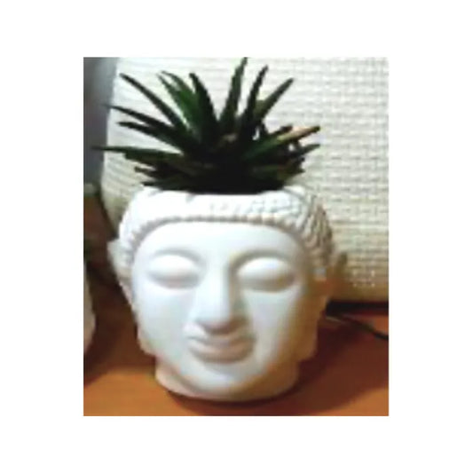 5-Inch Meditating Buddha Plastic Planter Set of 3/5/10