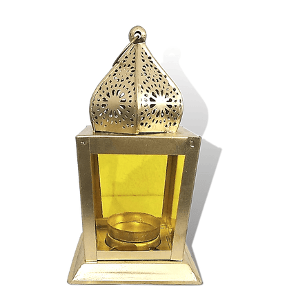LI Metal Moroccan Lantern | Tealight Holder | Antique Metal Lantern Hanging Set of 2/ 4