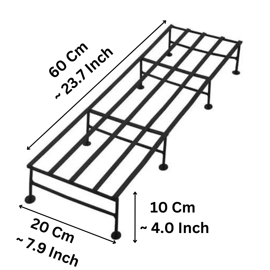 Single Step Balcony Planter Stand