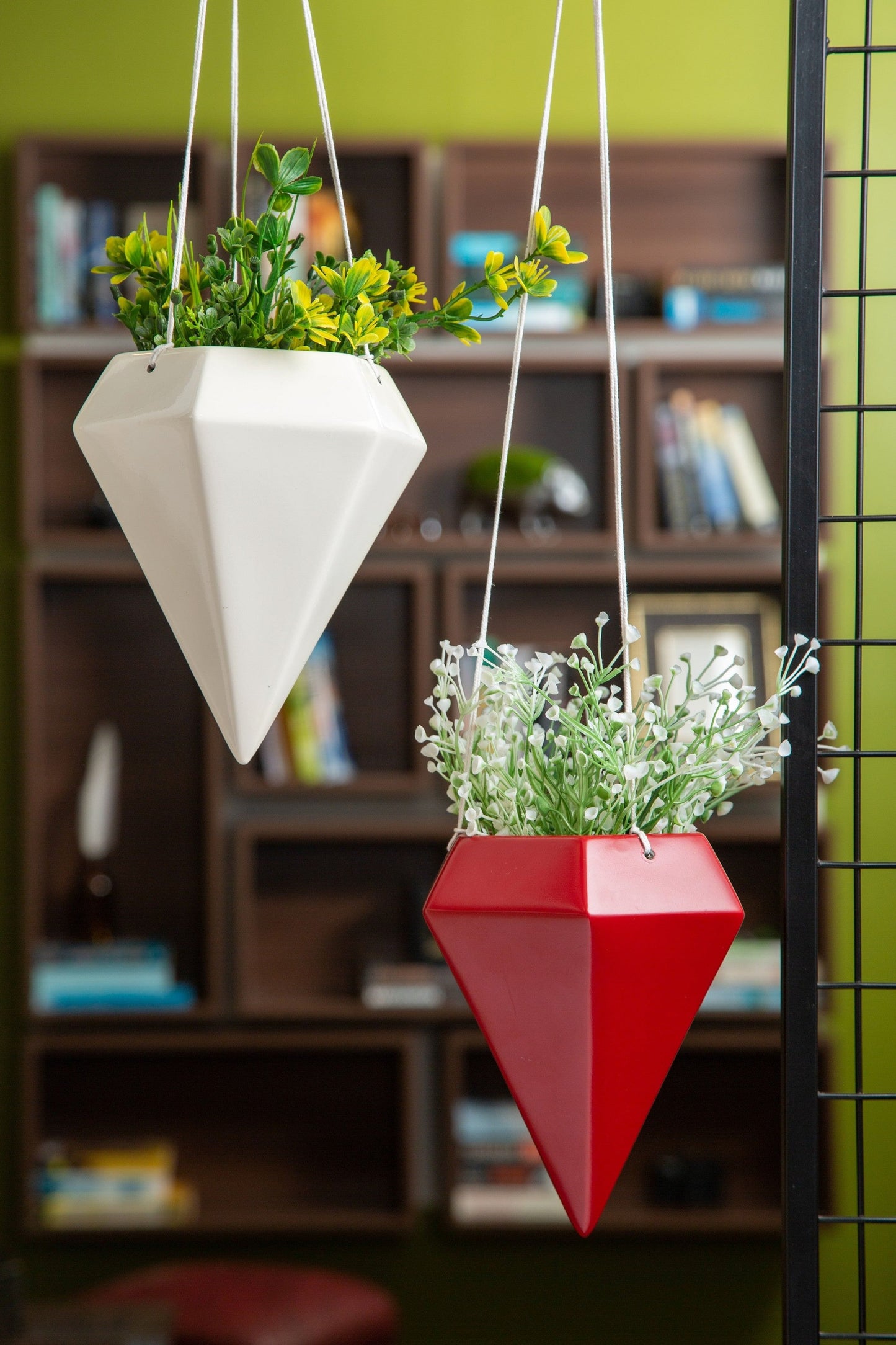 GeoCone Hanging FRP Planter