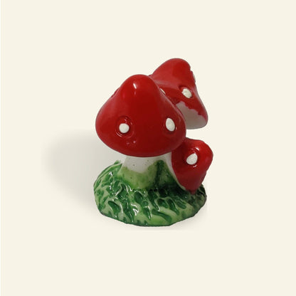 Mushrooms Set - Forest Theme - Miniature Decor